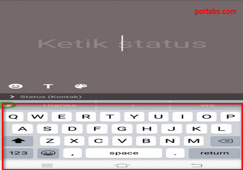 Cara Merubah Keyboard Android Menjadi Seperti Keyboard iPhone