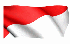Gambar Animasi Bergerak Gif Bendera Merah Putih Berkibar - IMAGESEE